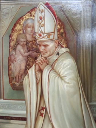 obraz sv. Jána Pavla II.